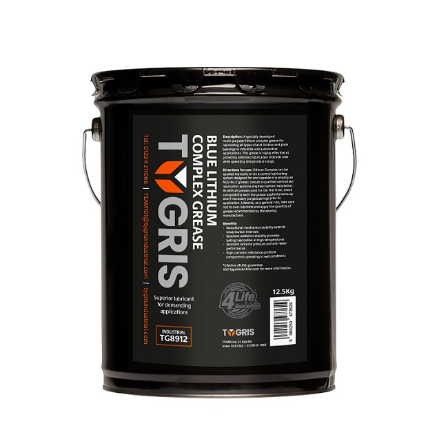 TYGRIS Blue Lithium Complex Grease 12.5kg - TG8912